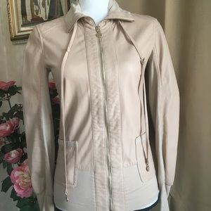 Pepe Italian Leather spring jacket size small